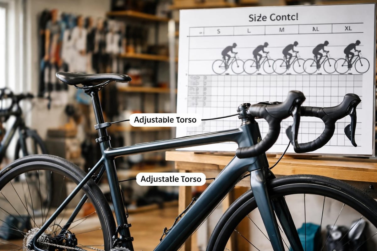 Unisex bike geometry comparison