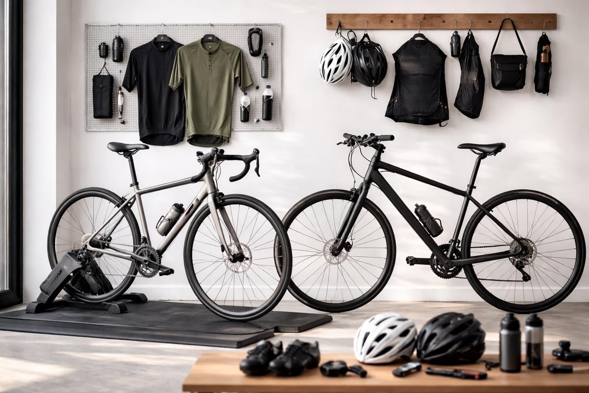 Cycling gear ecosystem