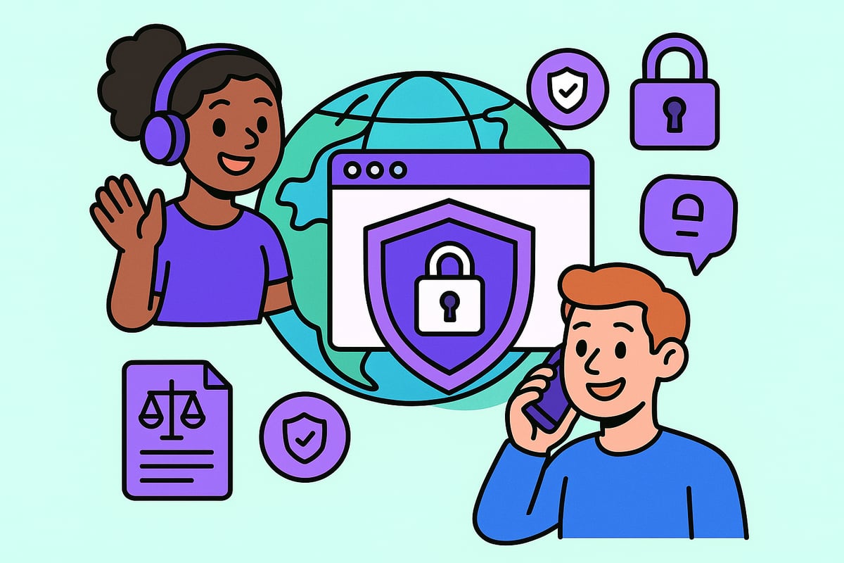 Security, Privacy, and Legal Considerations When Calling Numbers Online