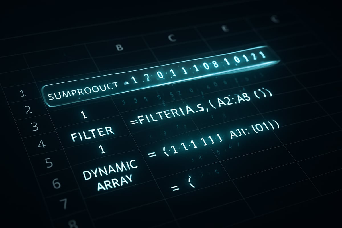 Practical Applications of -- in Excel Formulas