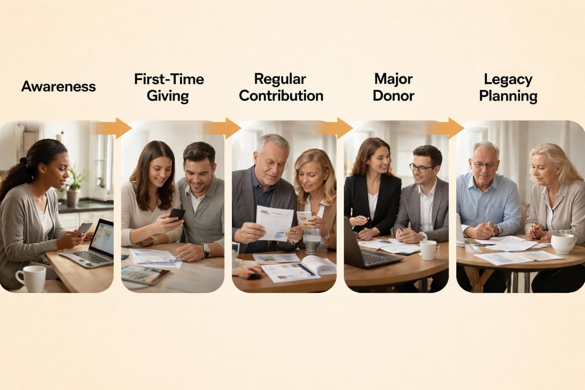 Donor engagement lifecycle