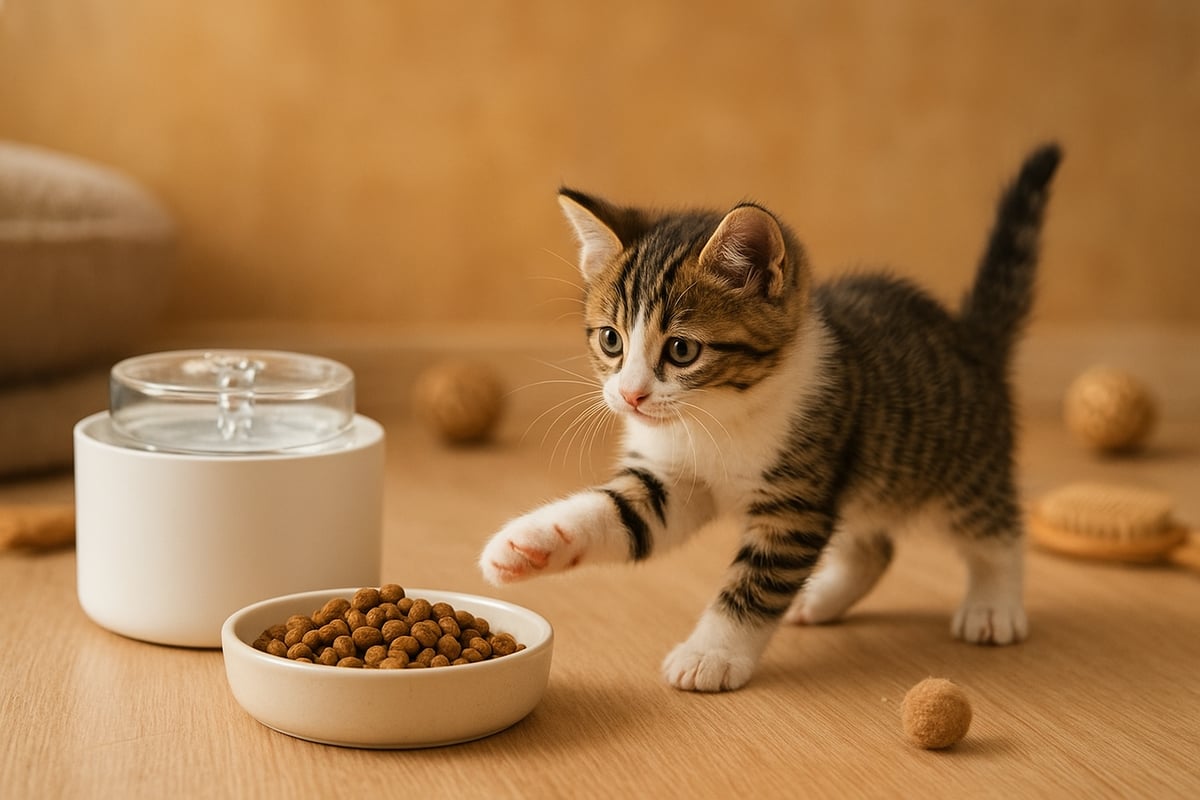 Pawtounes - Guide Complet du Chaton Tigré et Blanc en 2026 - Besoins spécifiques du chaton tigré et blanc : alimentation, santé et bien-être