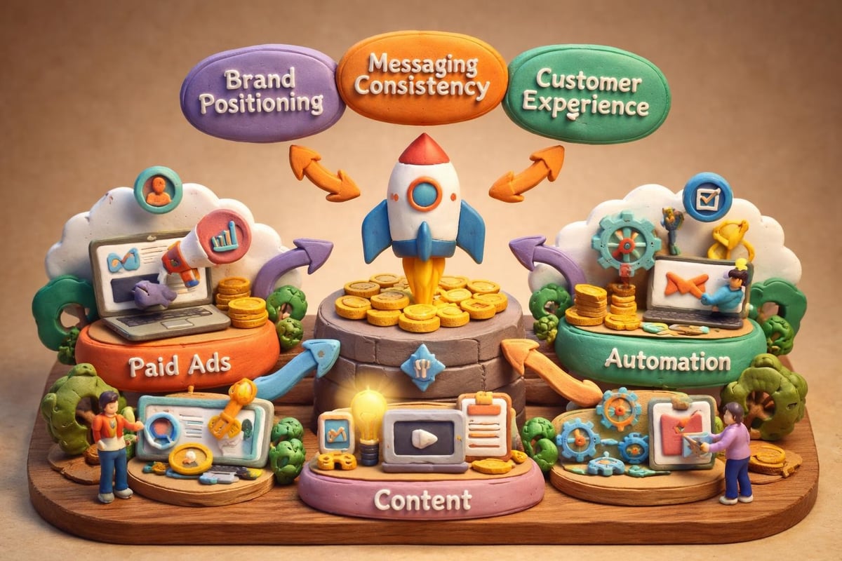 Branding and Marketing: Building Authority That Drives Growth 2 Brand and marketing alignment