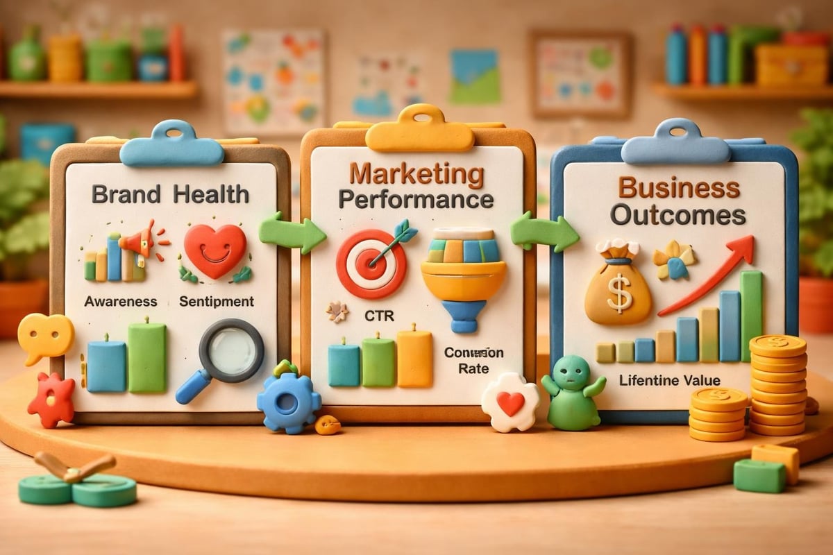 Branding and Marketing: Building Authority That Drives Growth 4 Brand measurement framework