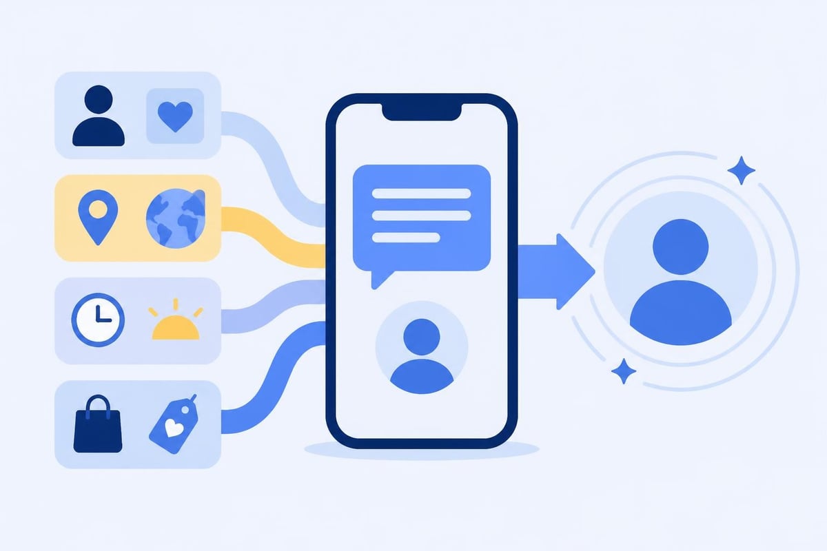SMS personalization layers