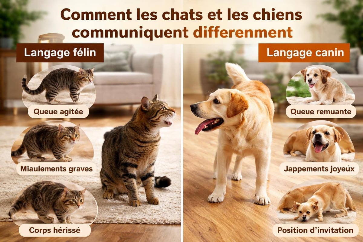 Pawtounes - Le Chat et le Chien : Guide Complet de Cohabitation - Communication chat chien