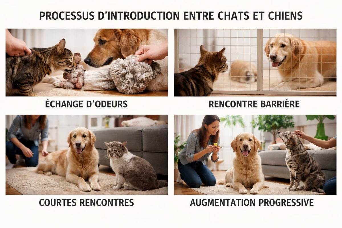 Pawtounes - Le Chat et le Chien : Guide Complet de Cohabitation - Introduction chat chien