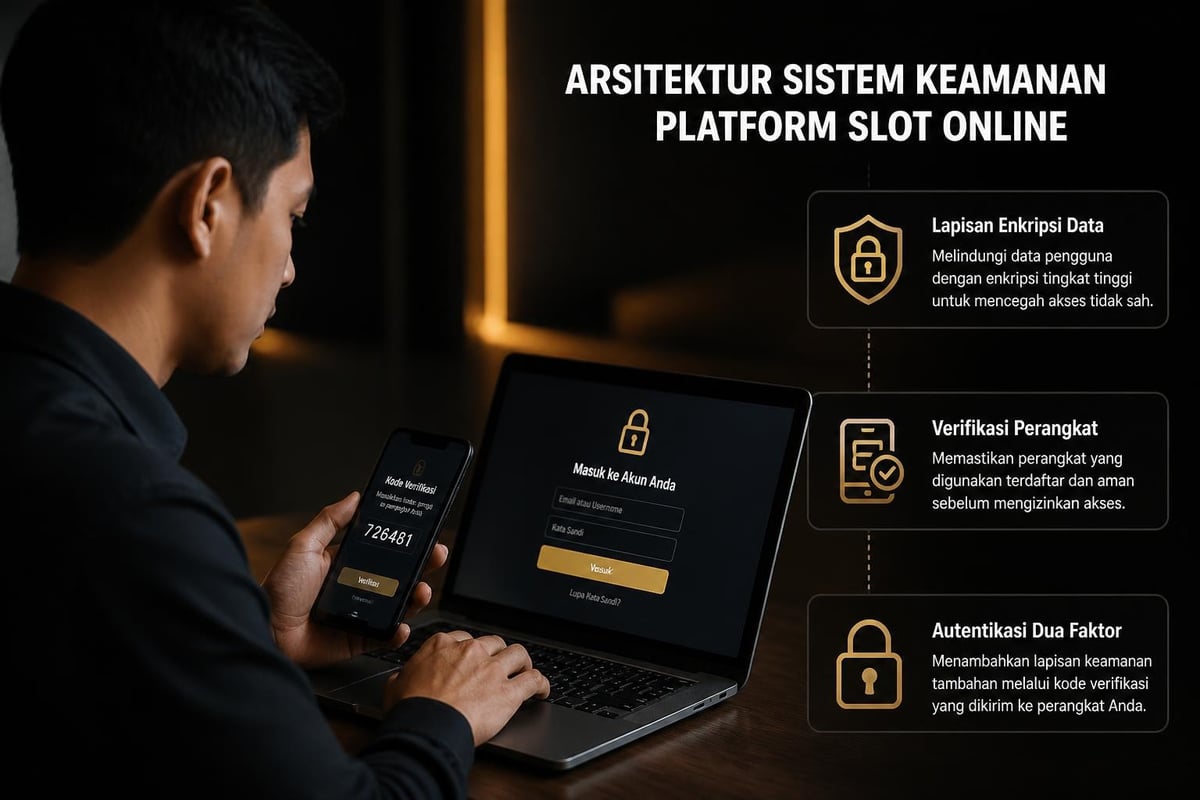 Diagram sistem autentikasi slot