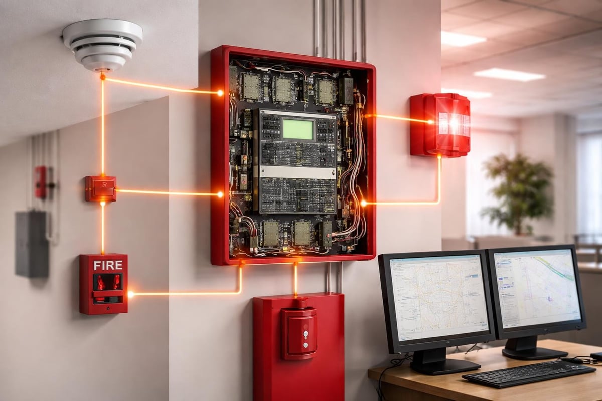 Fire alarm system architecture