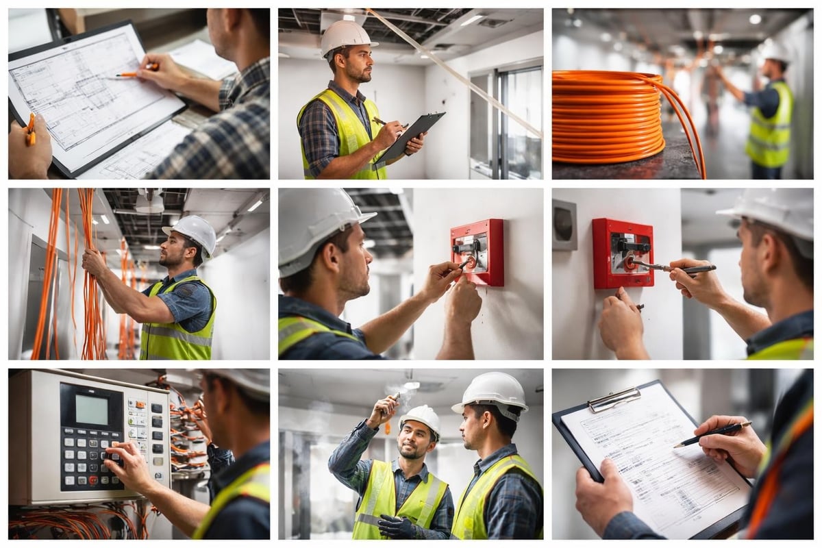 Installation timeline phases