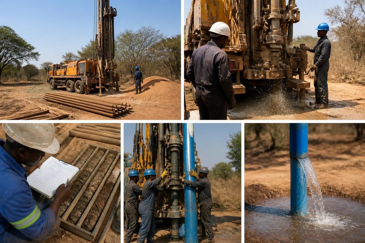Drilling process
