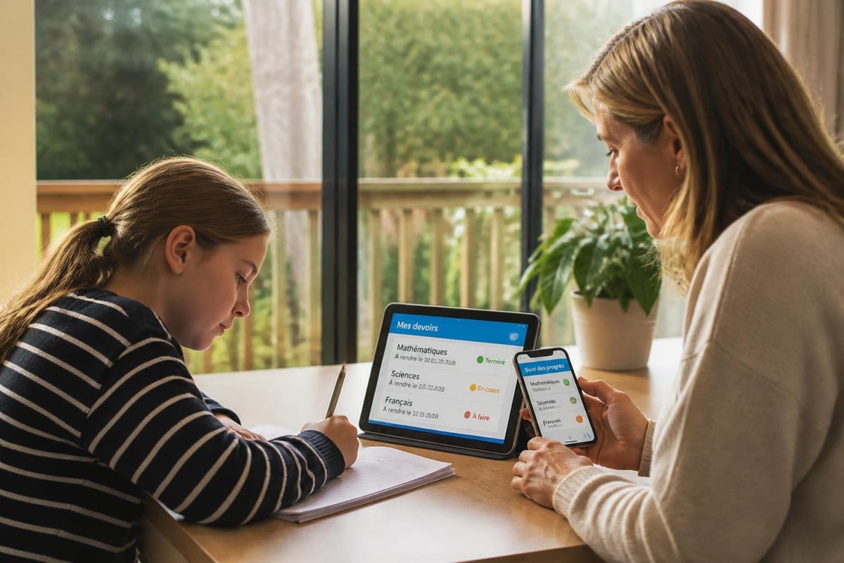 Workflow de gestion des devoirs