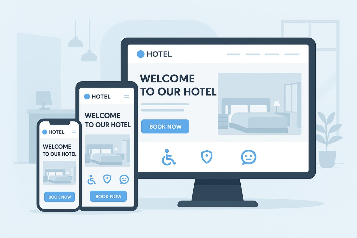 Caratteristiche essenziali di un sito web per hotel moderno