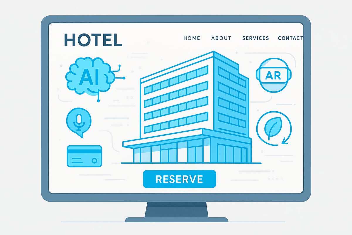 Tendenze e tecnologie emergenti per siti web di hotel nel 2026