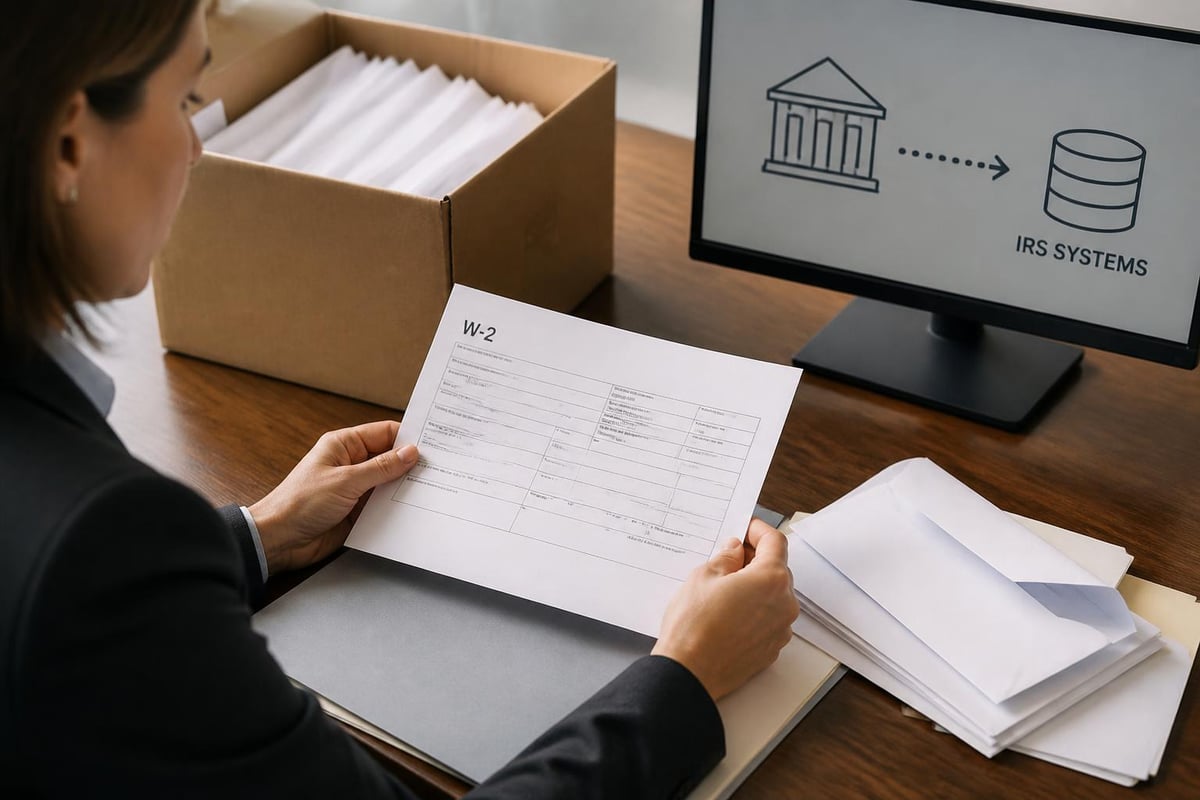 IRS document matching process