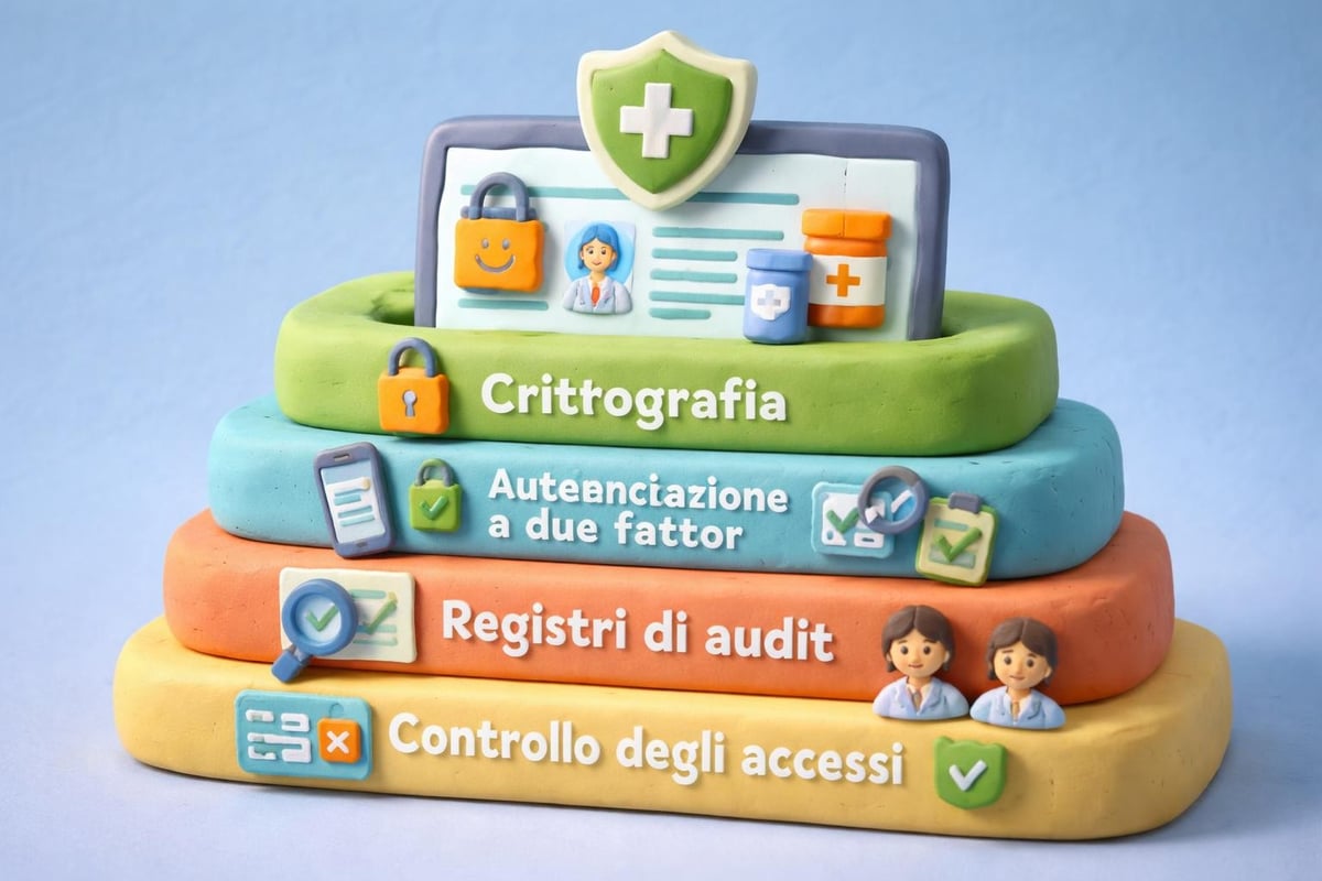 Sistema sicurezza dati sanitari