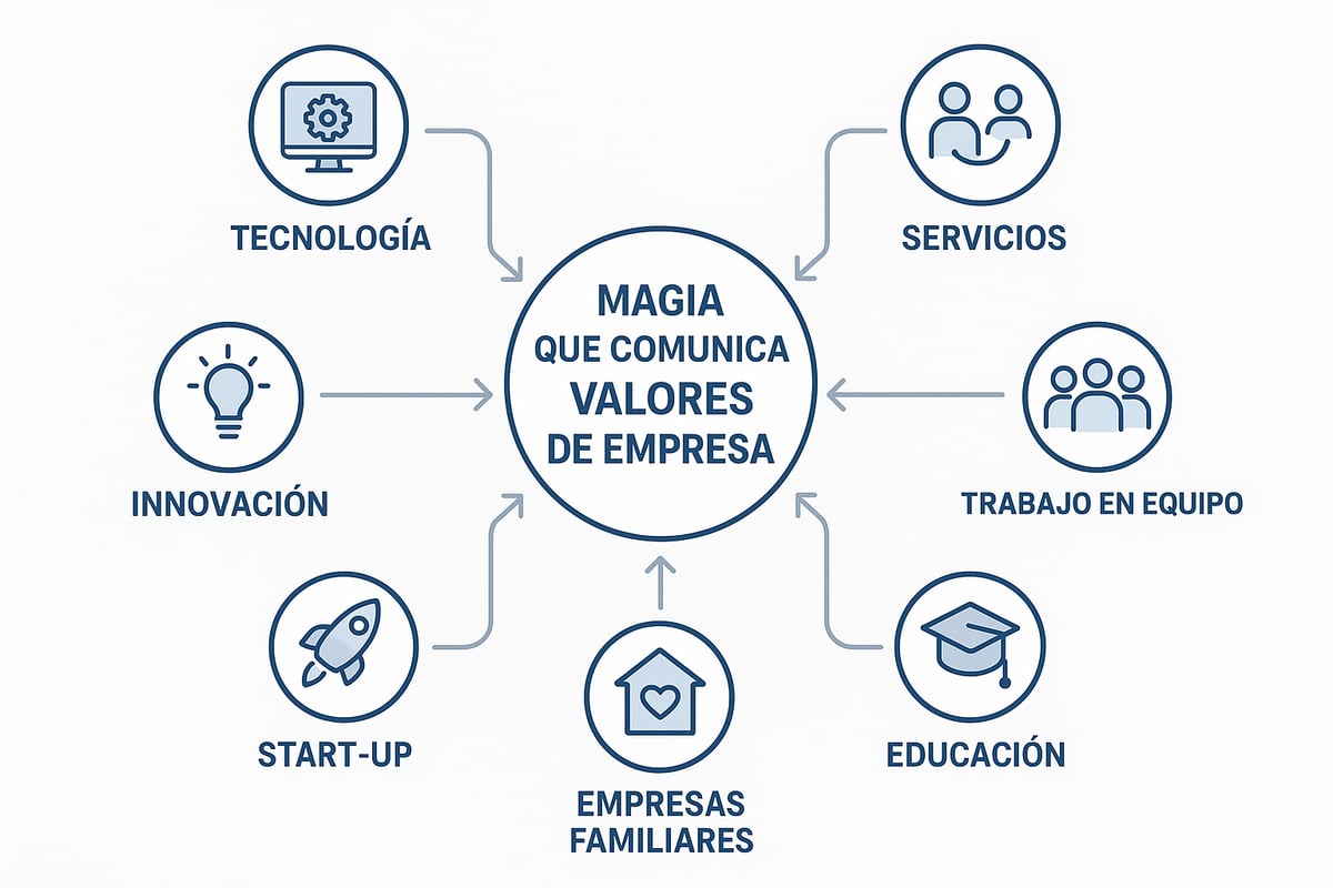 Casos de Éxito: Empresas que Han Comunicado sus Valores con Magia