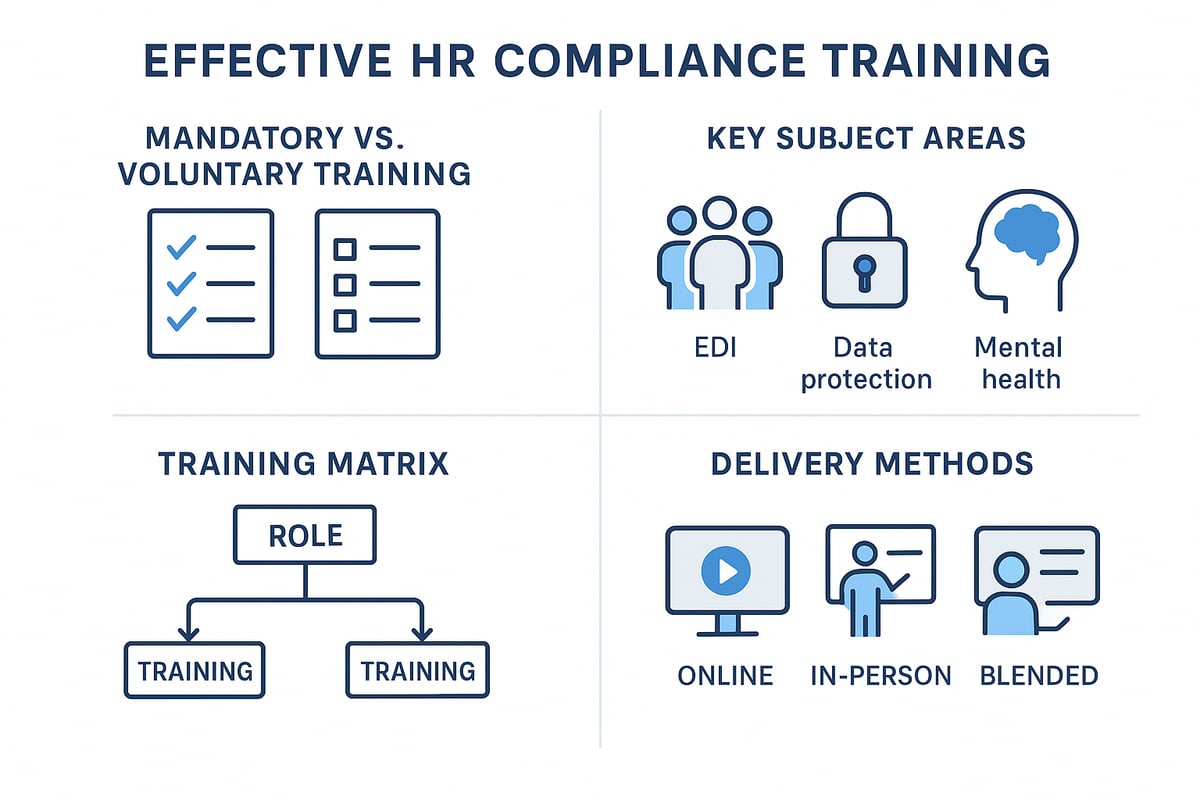 Core Components of Effective HR Compliance Training