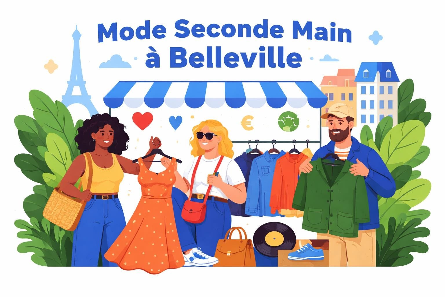 Friperie Belleville : Guide du quartier vintage parisien