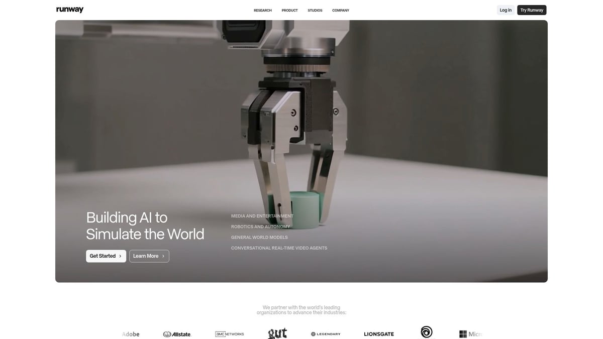 9 Game-Changing AI Visual Video Generator Tools for 2026 - Runway