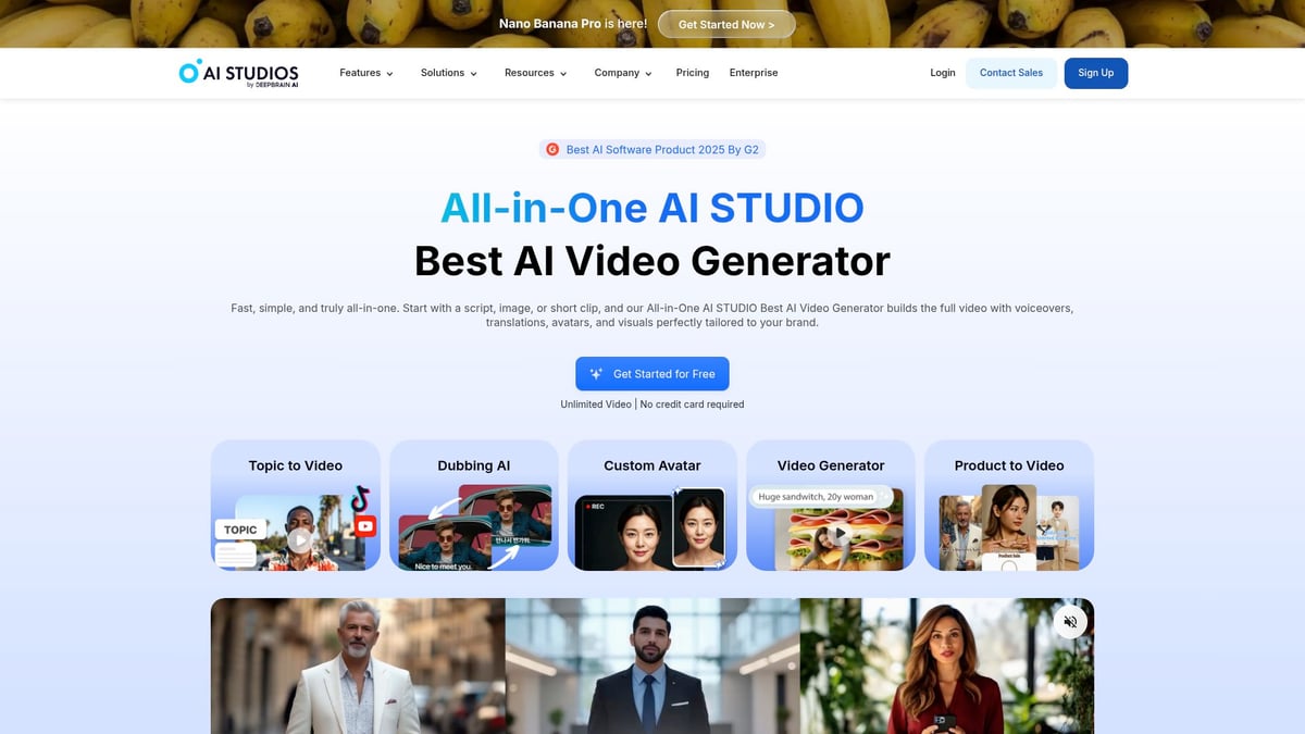 9 Game-Changing AI Visual Video Generator Tools for 2026 - DeepBrain AI