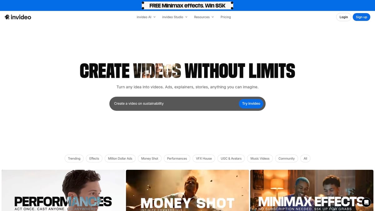 9 Game-Changing AI Visual Video Generator Tools for 2026 - InVideo