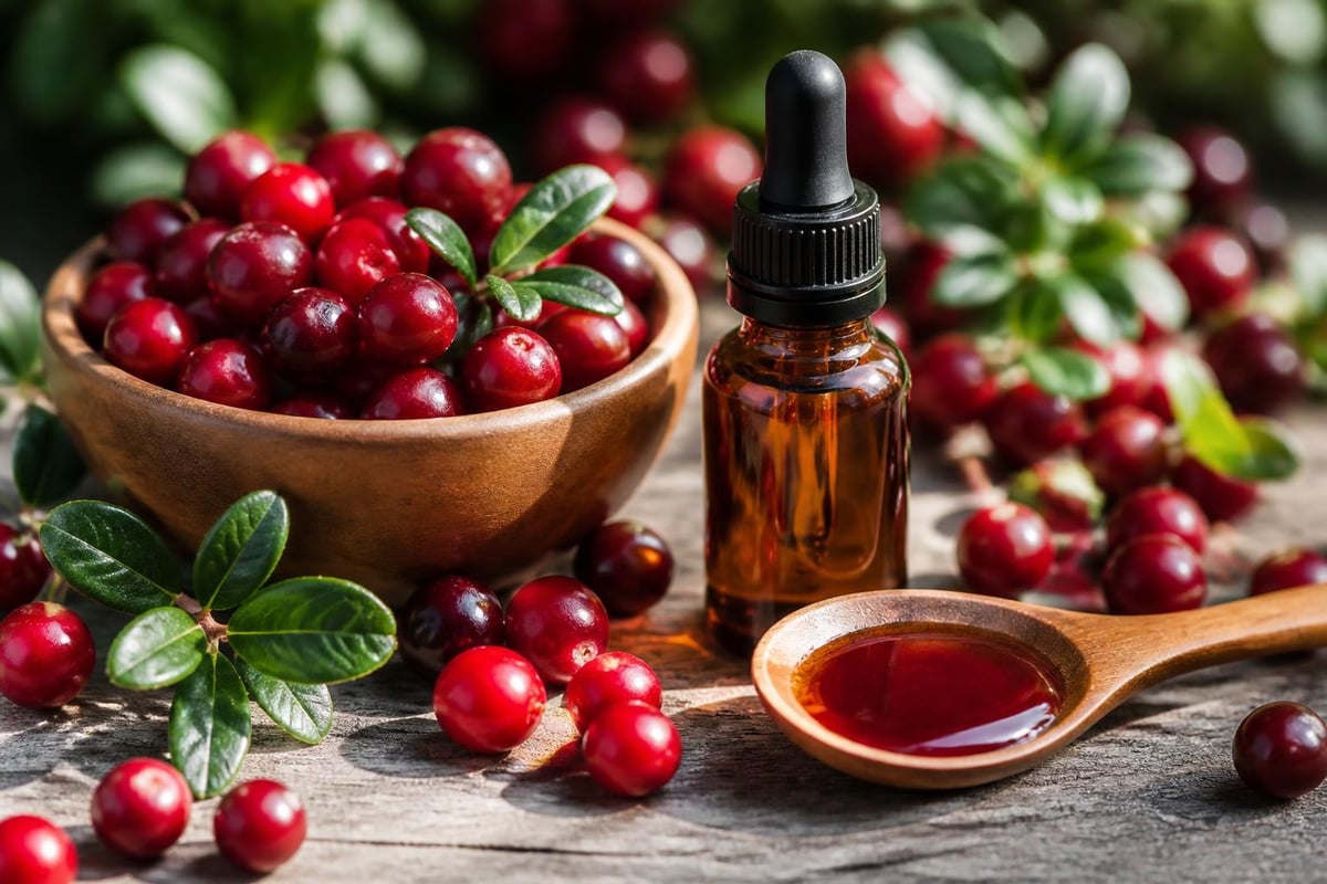 Cranberry extract molecular components