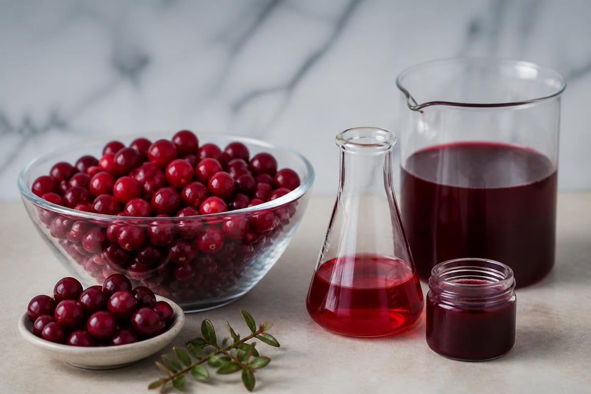 Cranberry extraction process