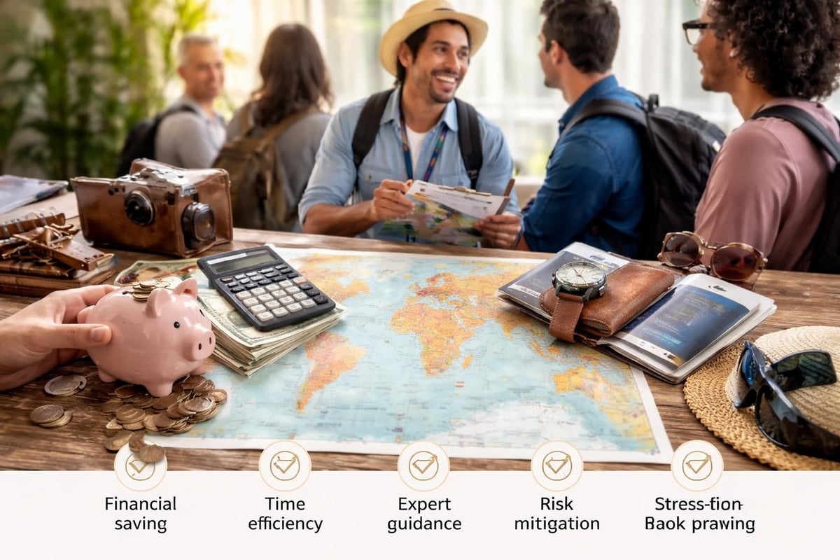 Escorted tour value components