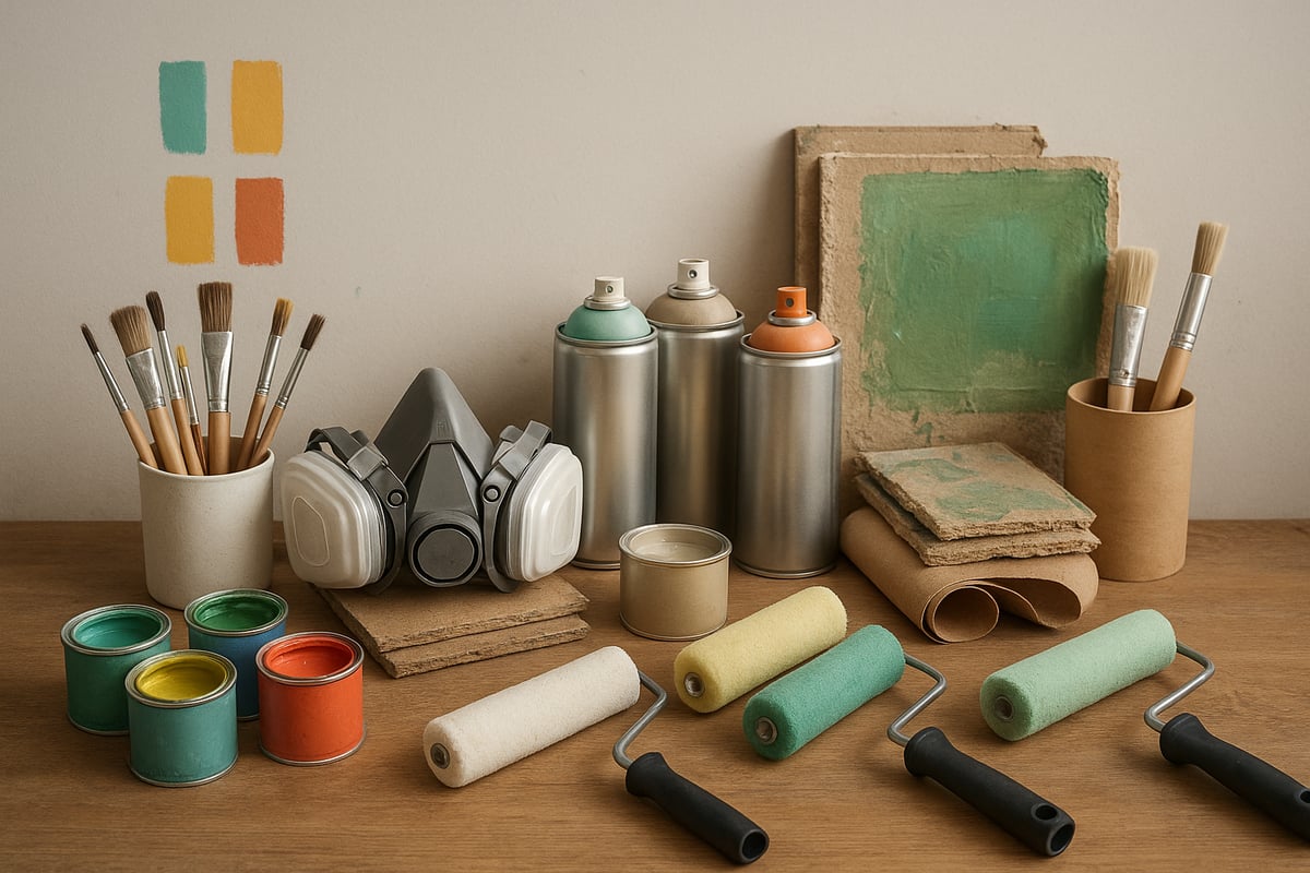 Essential Materials and Tools for Mural Painting