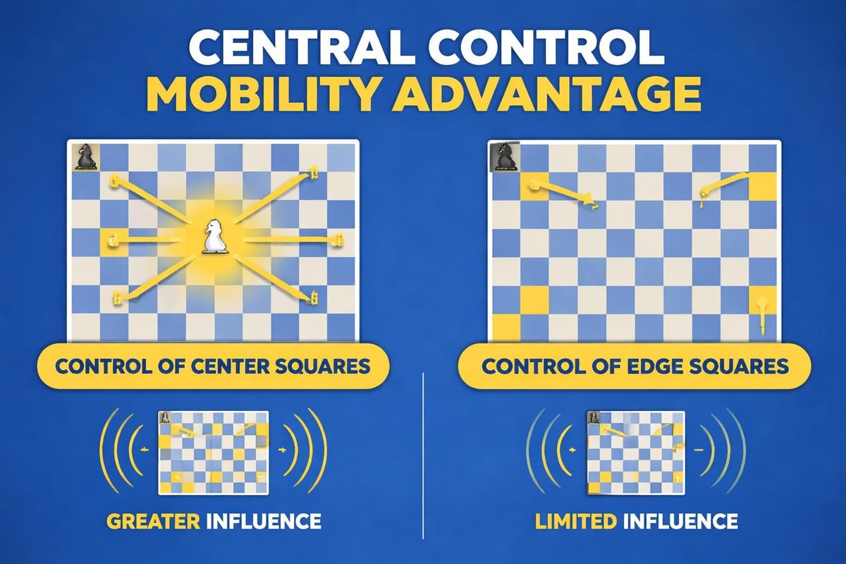Chess centre control strategy