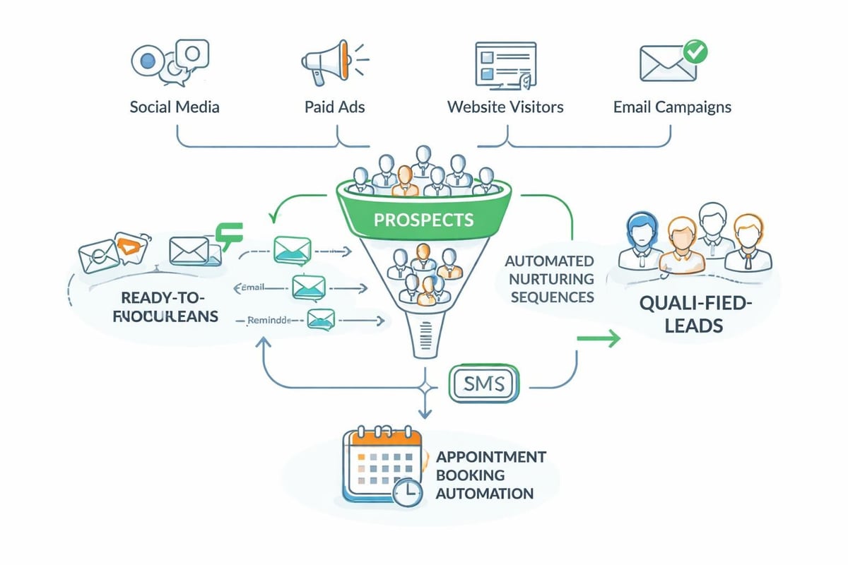 Automated lead system