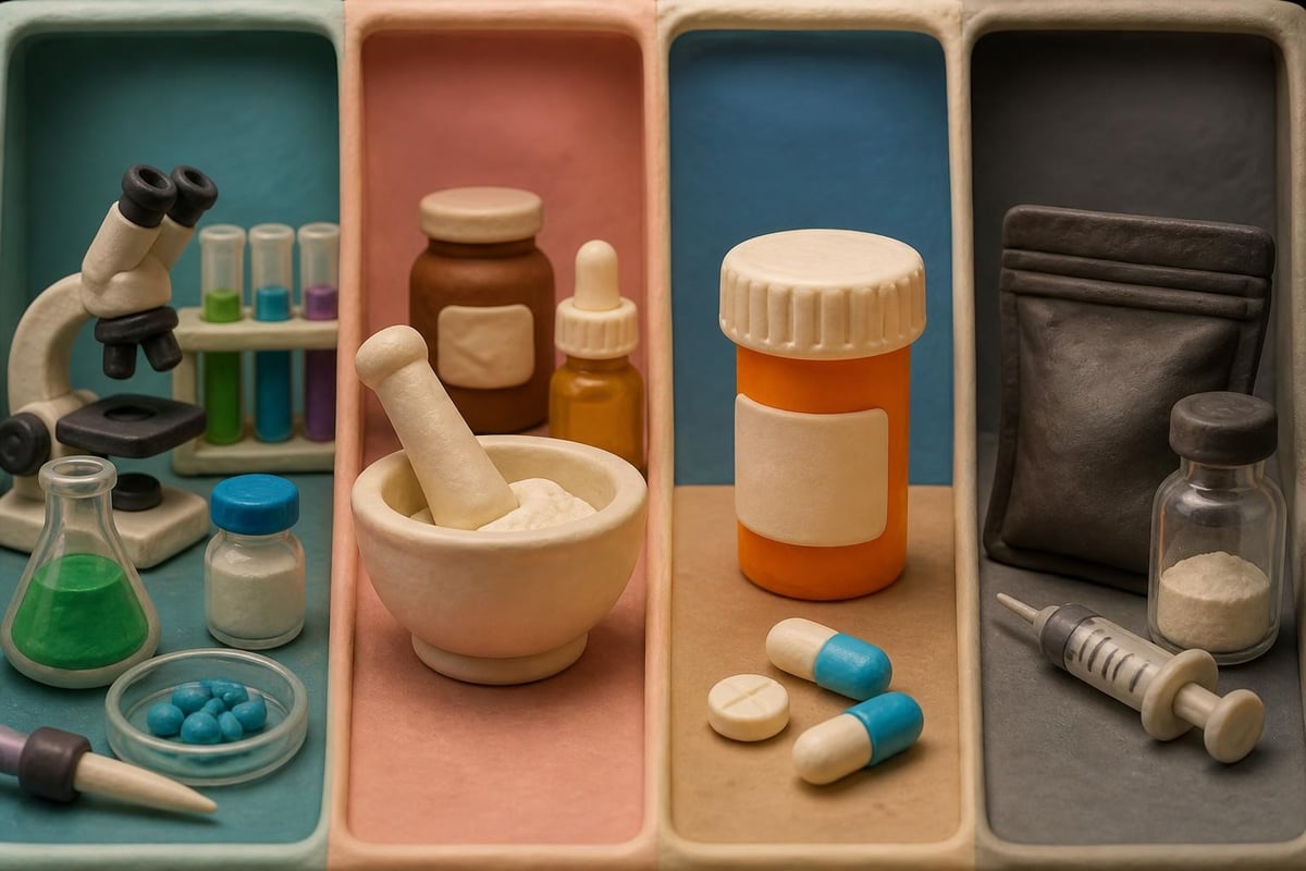 Research peptide market categories