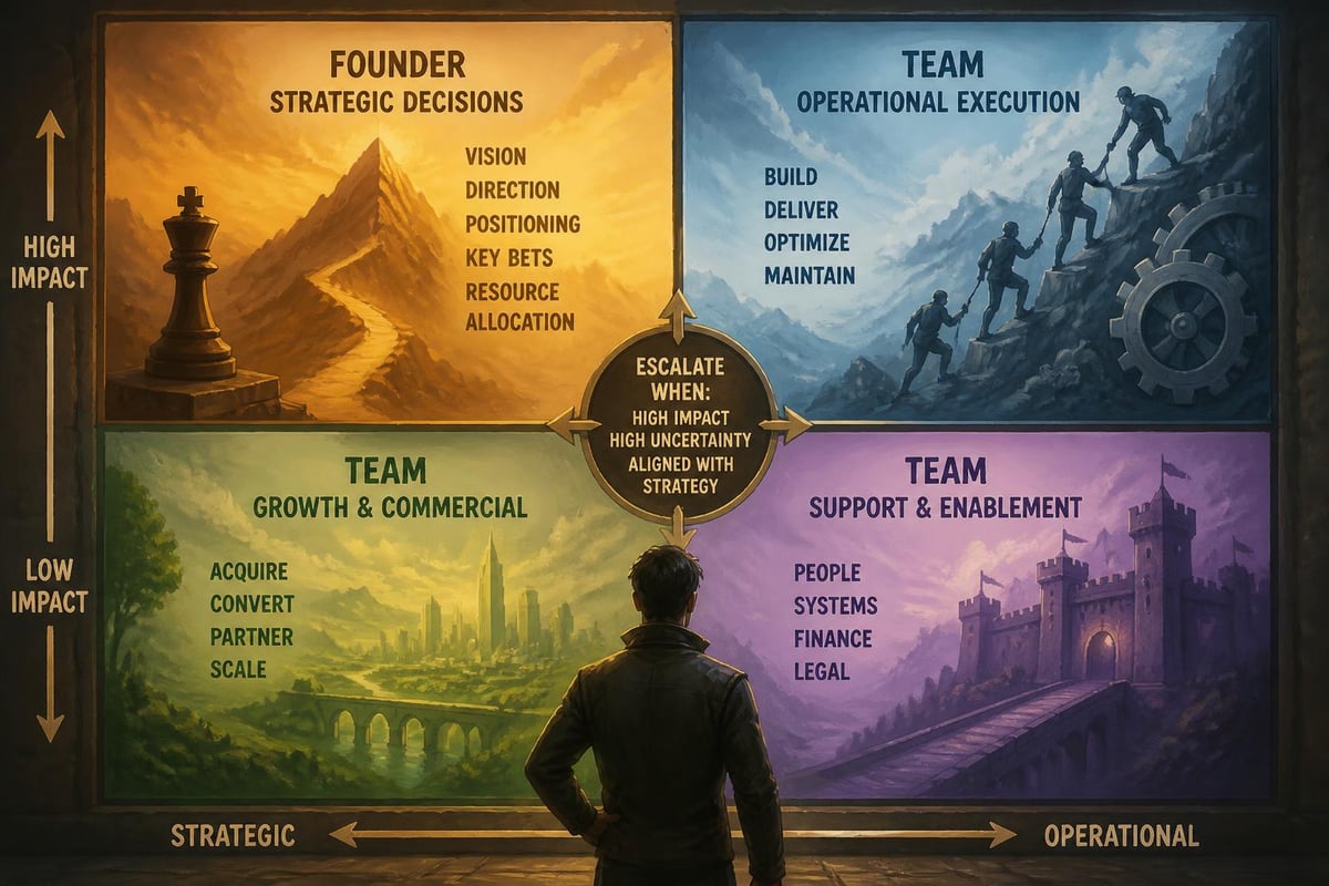 Leadership boundaries framework