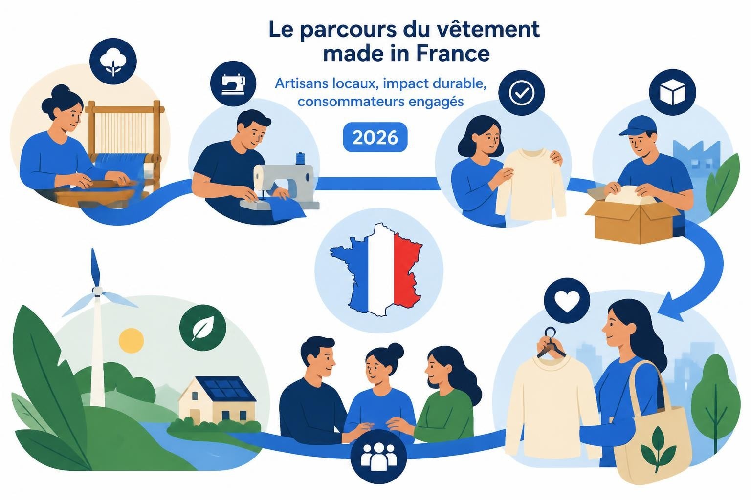Vêtement Made in France : Guide Complet 2026