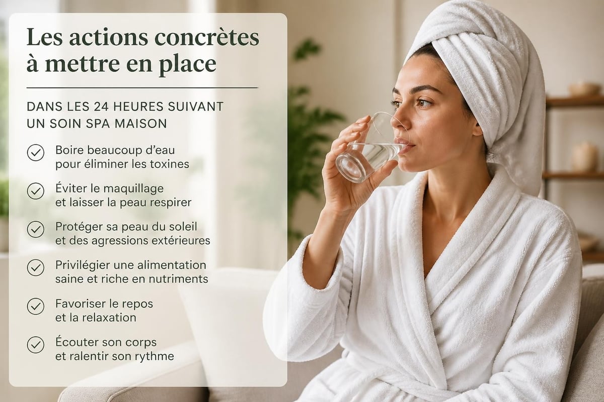 Maintien des bienfaits après soin