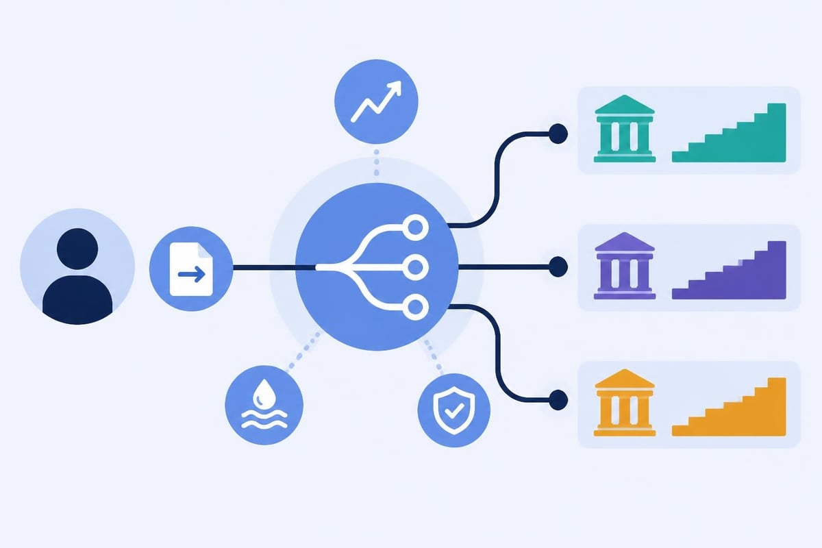 Financial smart order routing