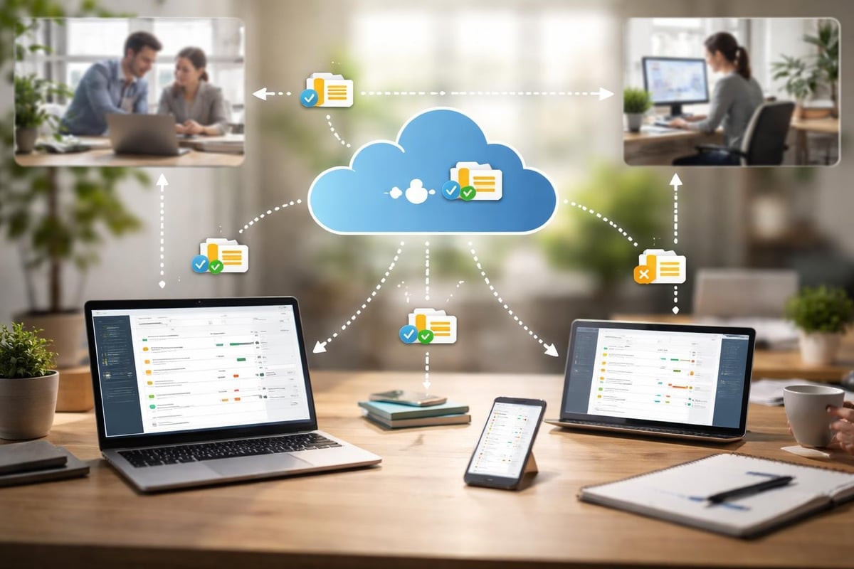 Cloud-Speicher Synchronisation