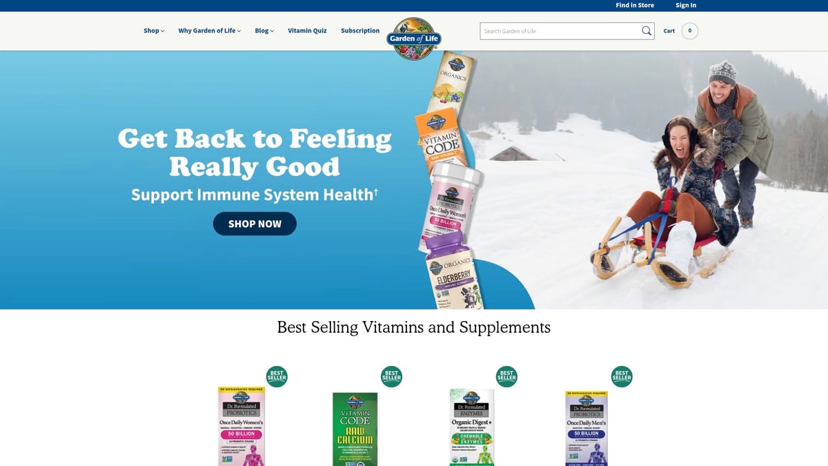 9 Essential Best Natural Multivitamin Supplements for 2026 - Garden of Life mykind Organics Multivitamin