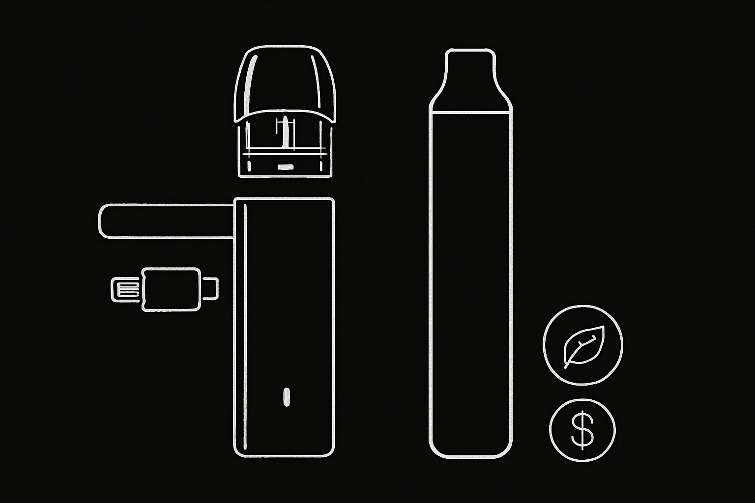 Vad är en laddningsbar vape?