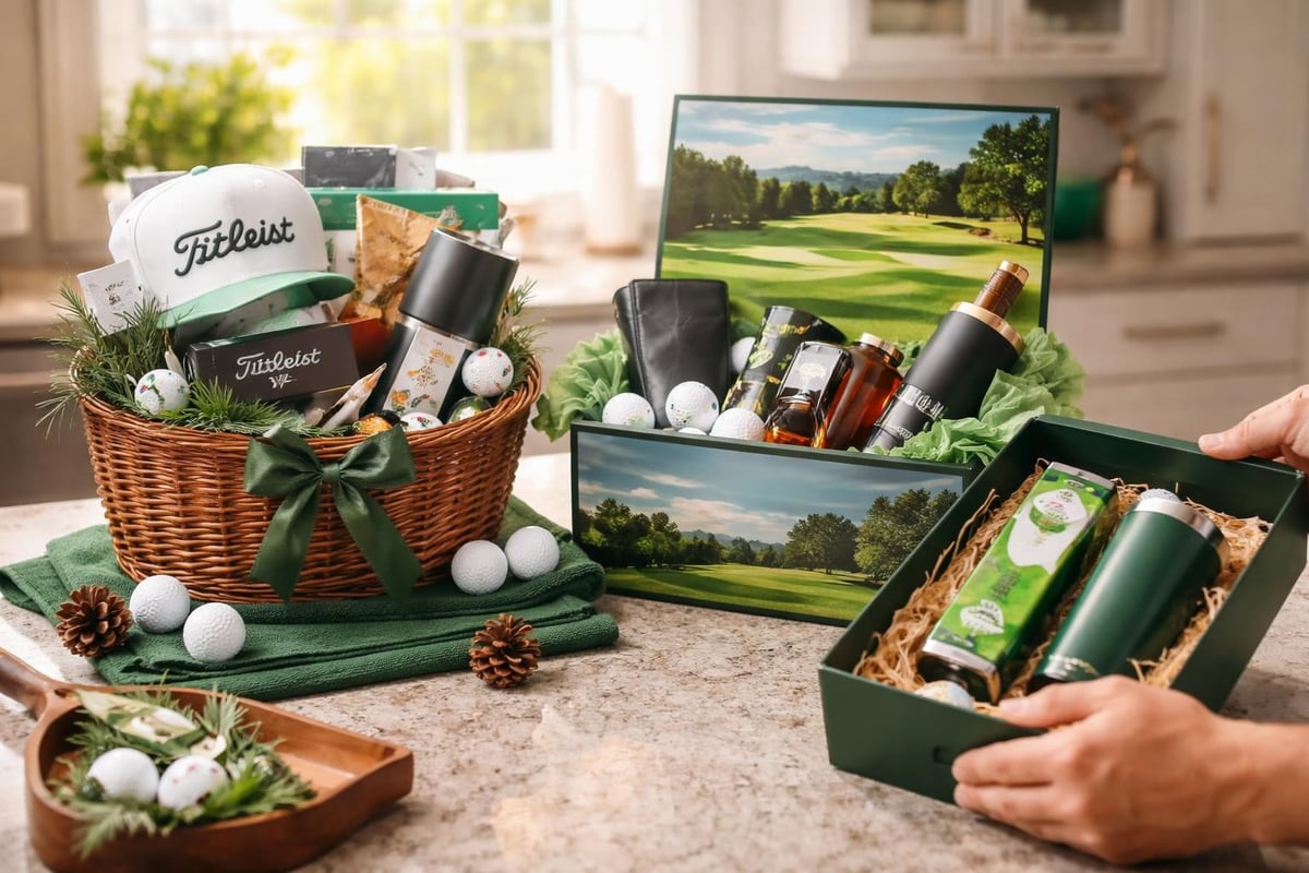 Golf gift packaging ideas