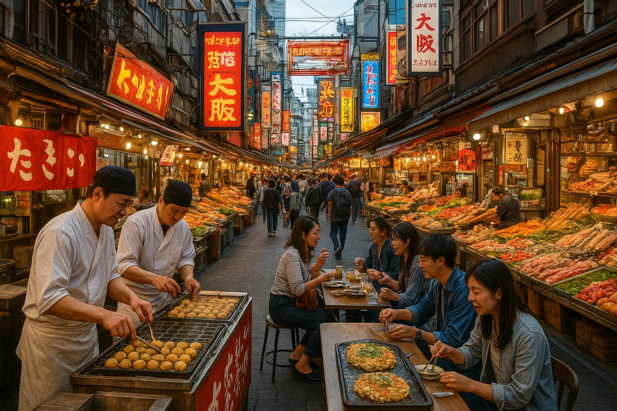 The Essence of Osaka’s Food Culture