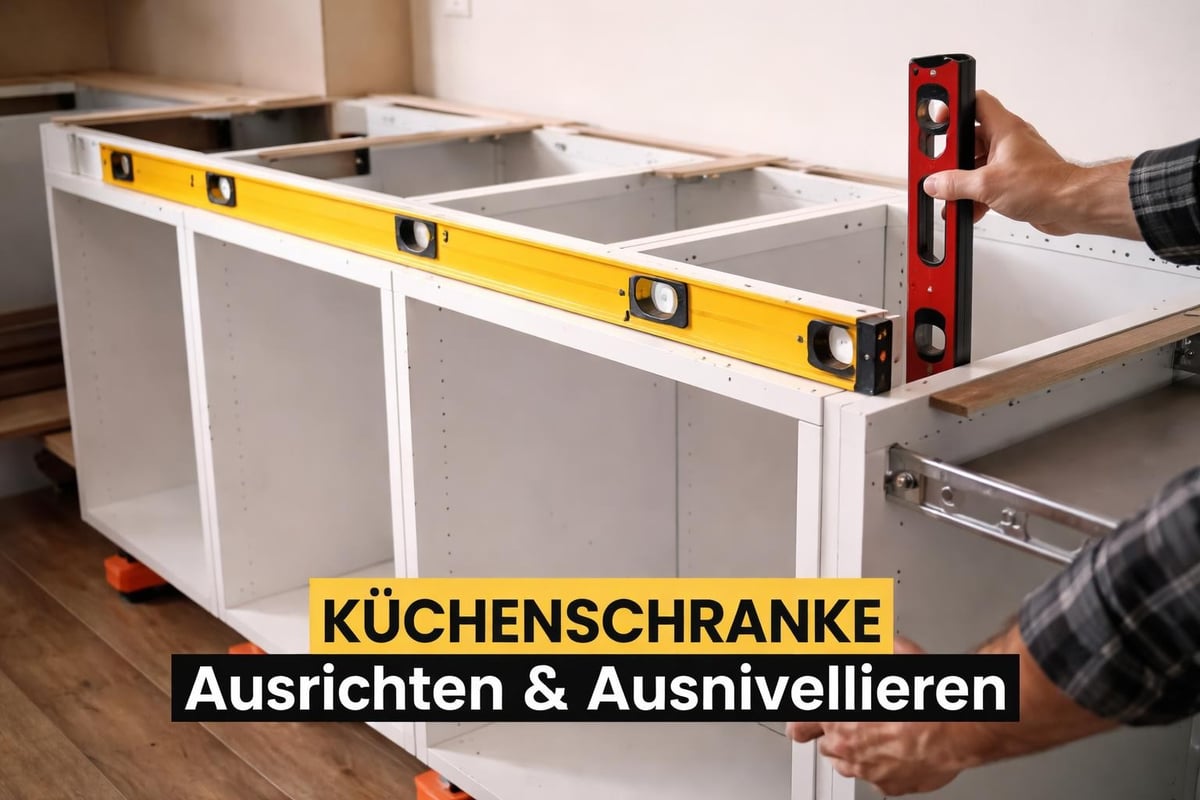 Küchenschrank Ausrichtung