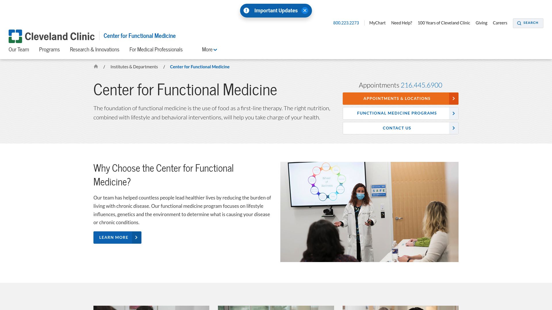 7 Essential Functional Medical Doctor Near Me Choices for 2025 - Cleveland Clinic Center for Functional Medicine