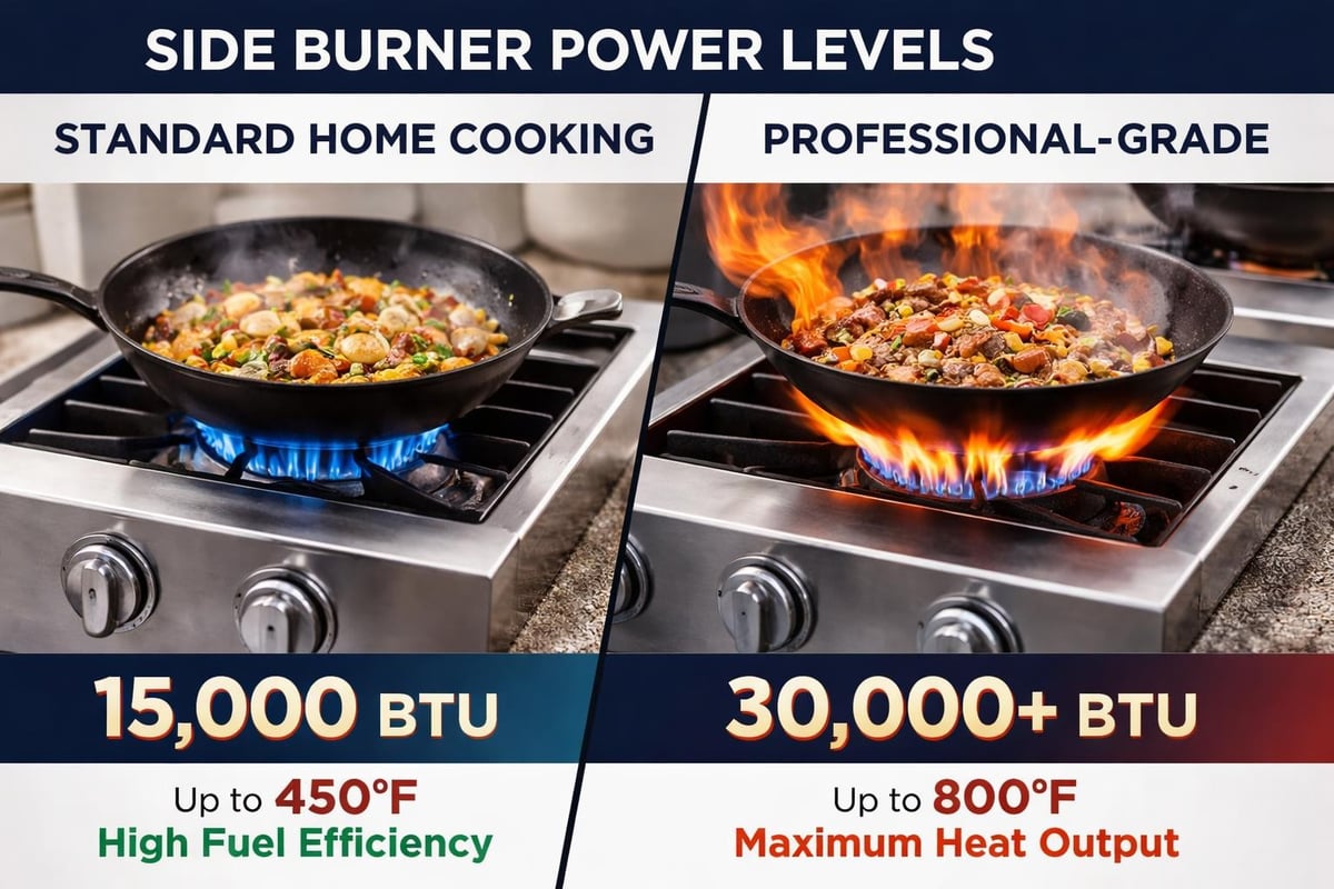 BTU output comparison