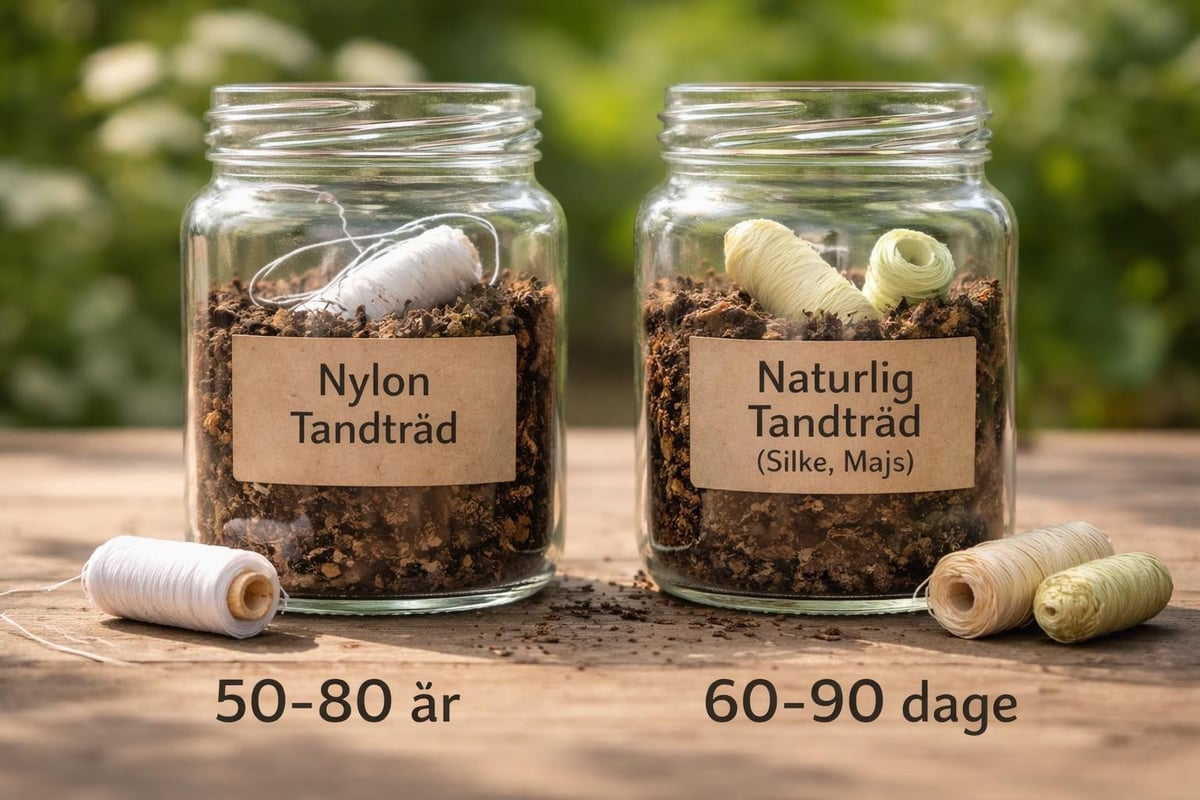 Milj&oslash;p&aring;virkning fra tandtr&aring;d