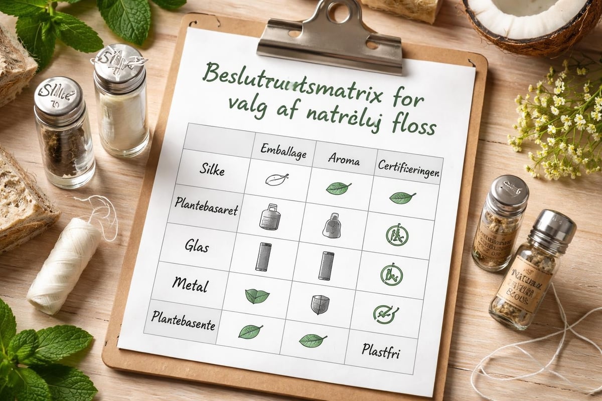 Valg af natural floss