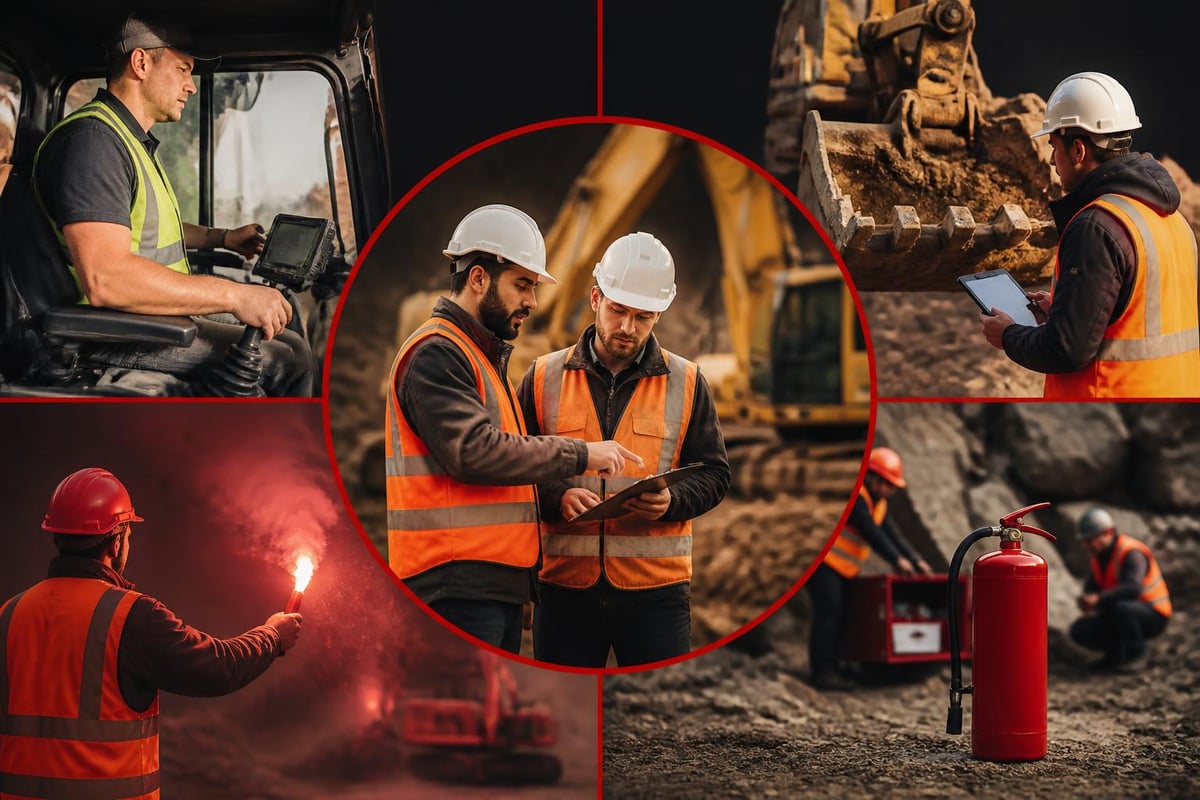 Earth moving safety protocols