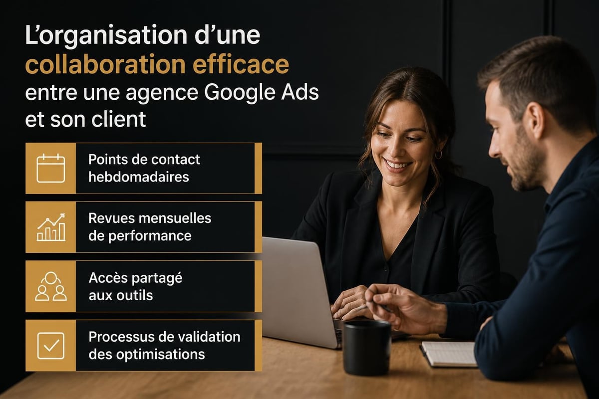 Structure d'une collaboration agence-client