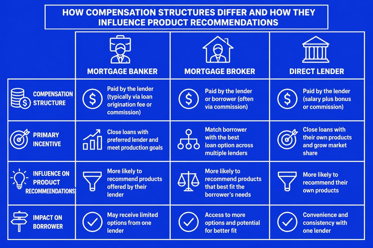 Mortgage professional compensation